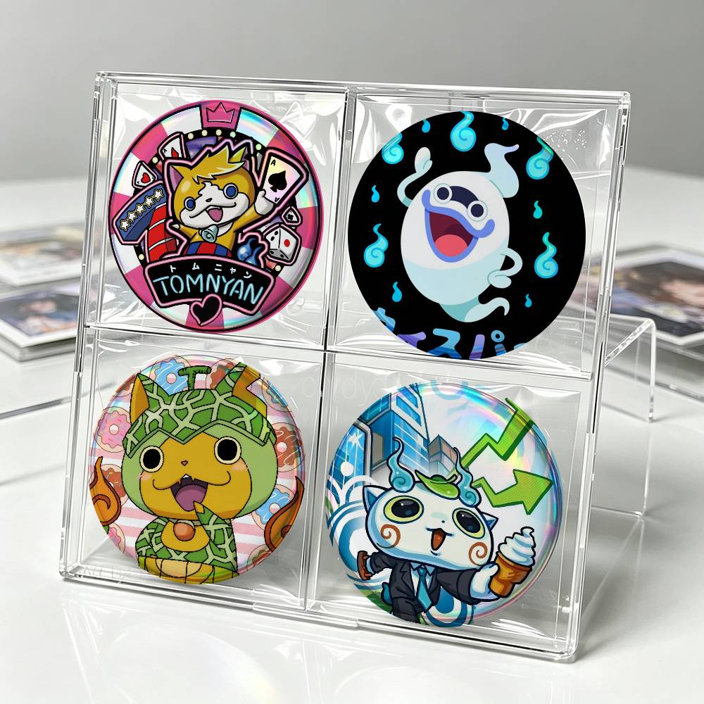 Jewelry Y Watches - Y-Yokais Cute W-Watch Pins Soft Button