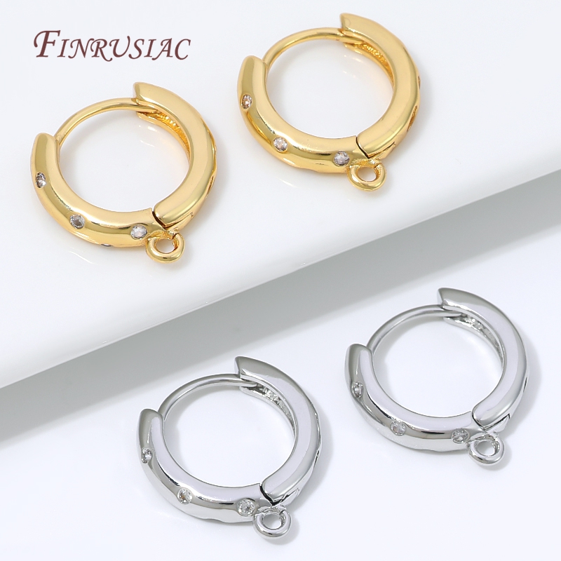 Drop Earrings - 18K Gold Plated French Lever Back