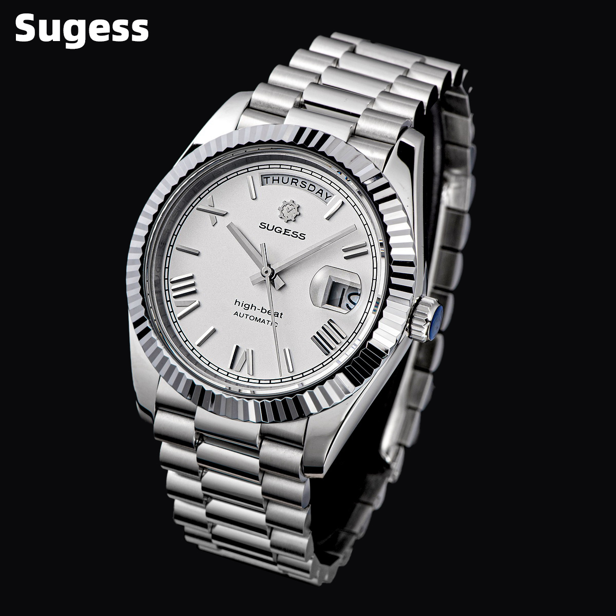 Rolex Watch Datejust - Sugess 40mm Men's Watches Automatic Date
