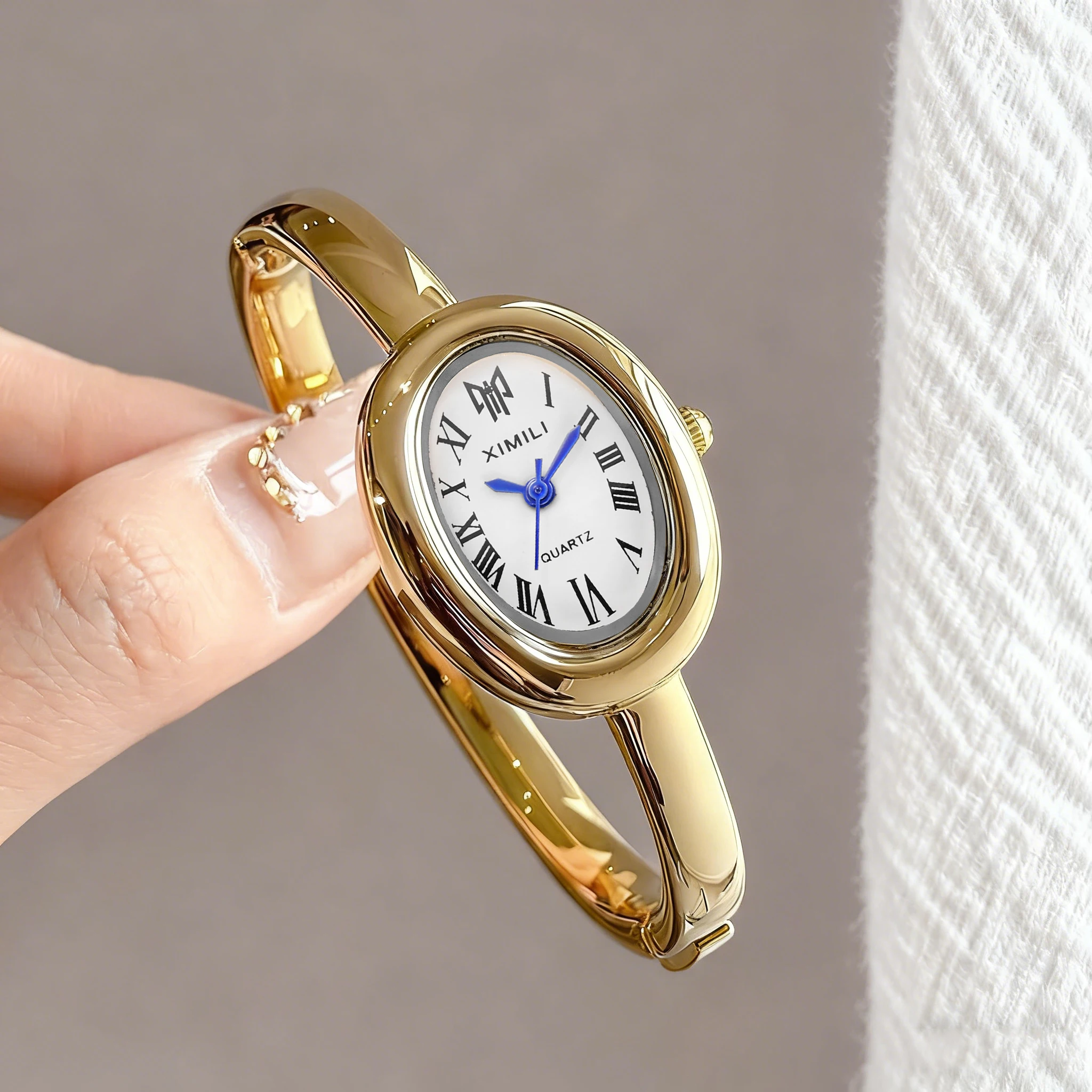 Jewelry Watches Vintage - 2026XIMILI Vintage Oval Bangle Watch for