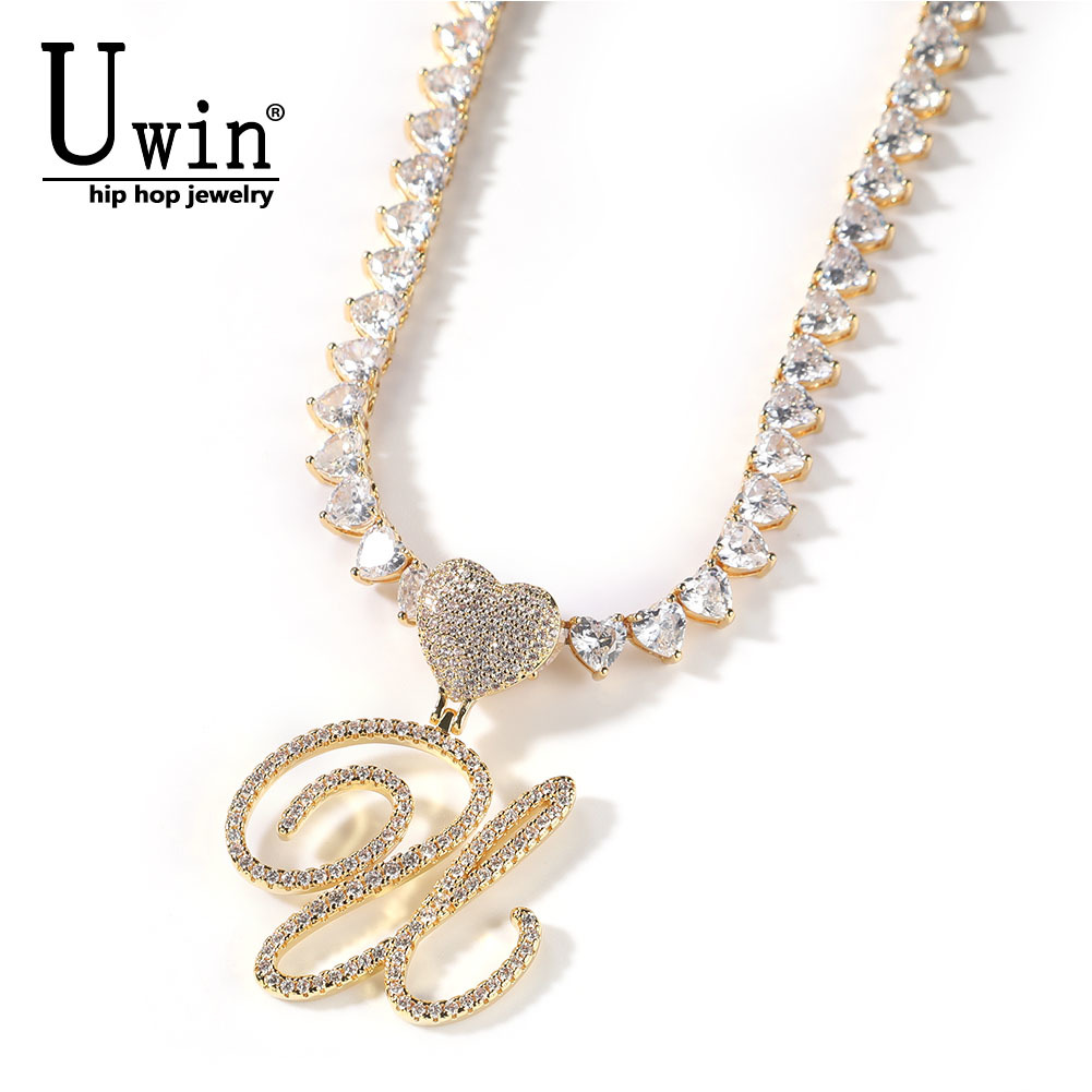 Uwin Cursive Letters With 6mm  - Tennis Bracelet Cubic ulasan dan harga