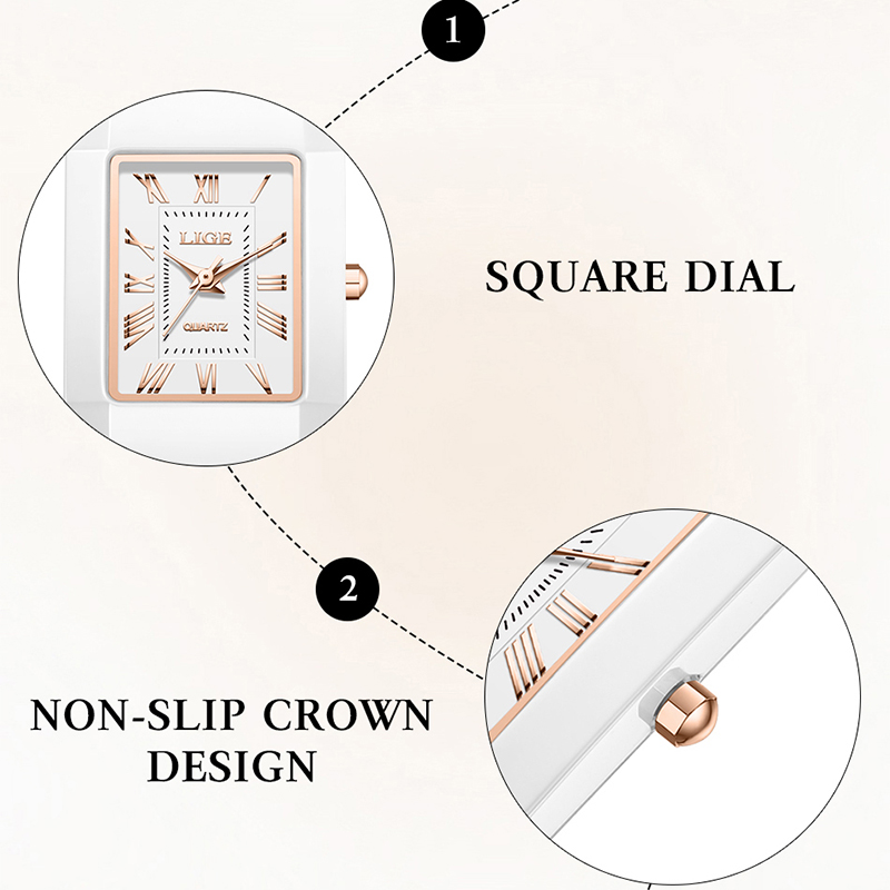 LIGE Watch Women's Wristwatch  - Jewelry Watches Vintage ulasan dan harga