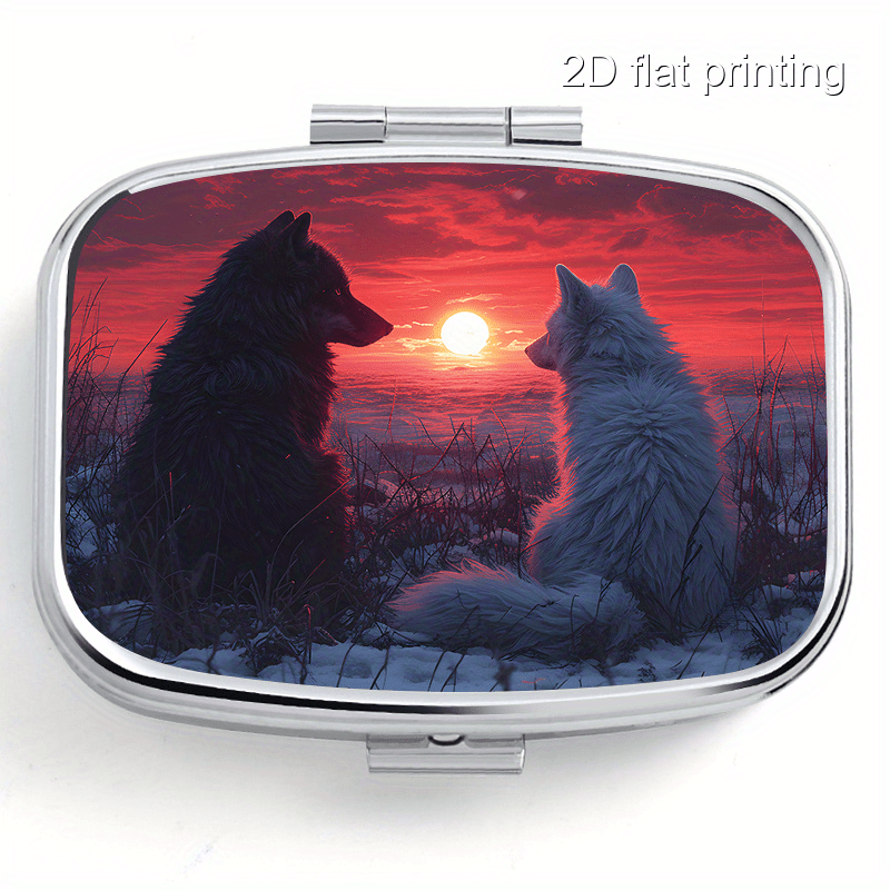 Single pack, flat wolf-pattern - Wolf Jewelry & Watches Tampa Reviews ulasan dan harga