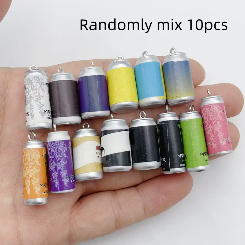 10Pcs Mini Simulation Beverage - Drop Earrings ulasan dan harga