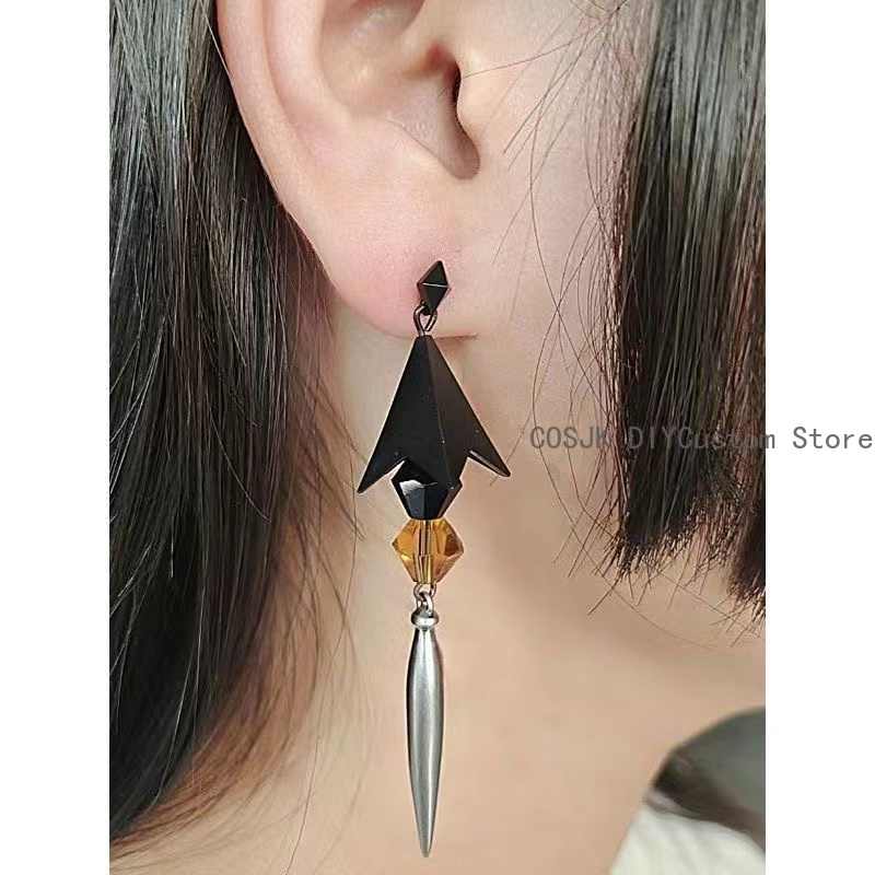 Game Genshin Impact Zhongli Co - Drop Earrings ulasan dan harga