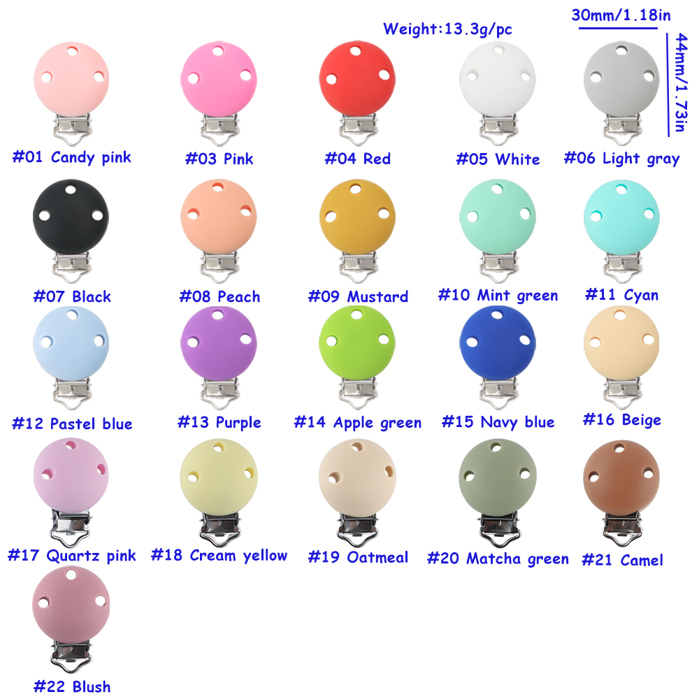 4pcs 30mm/35mm Baby Silicone C - Pacific Jewelry & Watches Los Angeles ulasan dan harga