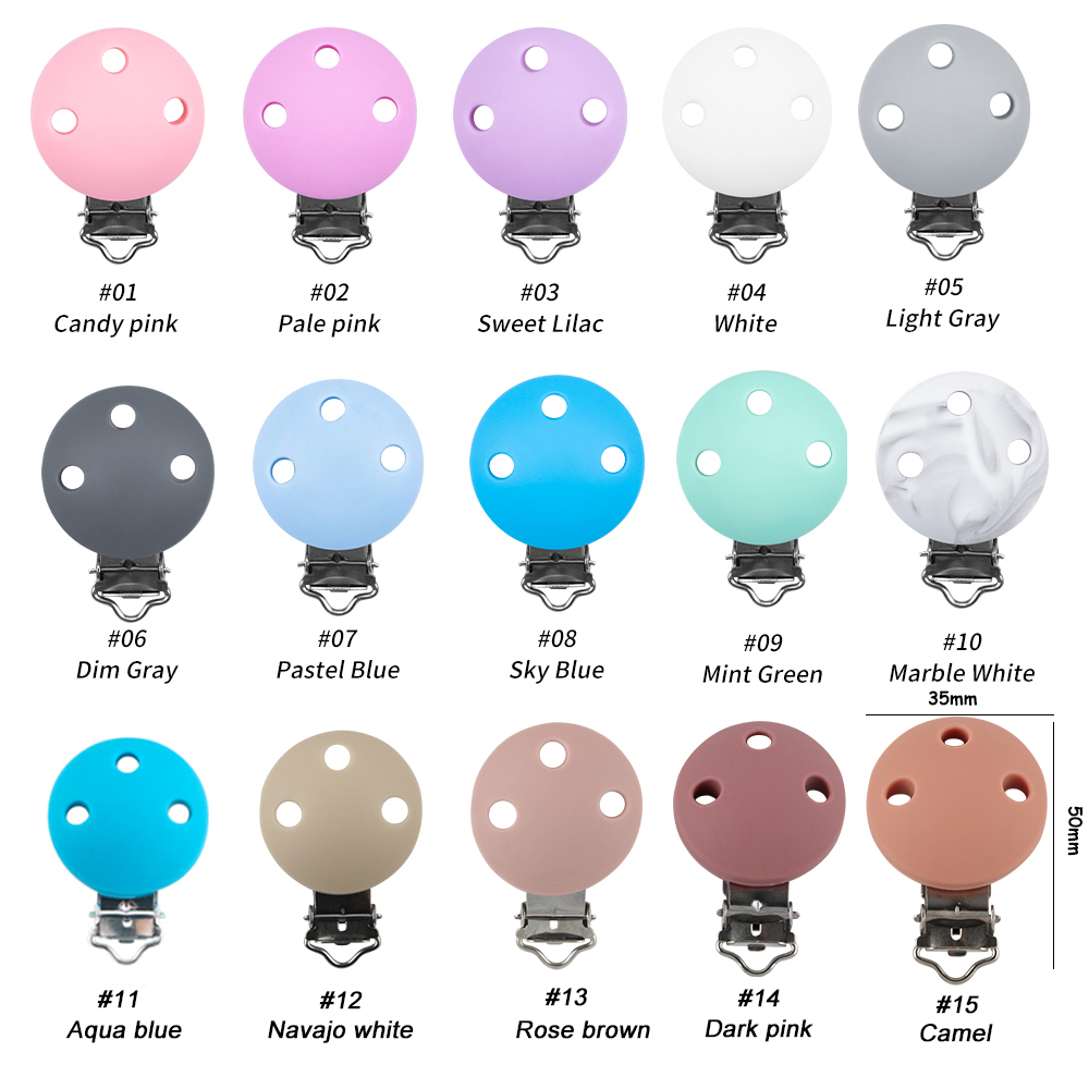 4pcs 30mm/35mm Baby Silicone C - Pacific Jewelry & Watches Los Angeles ulasan dan harga