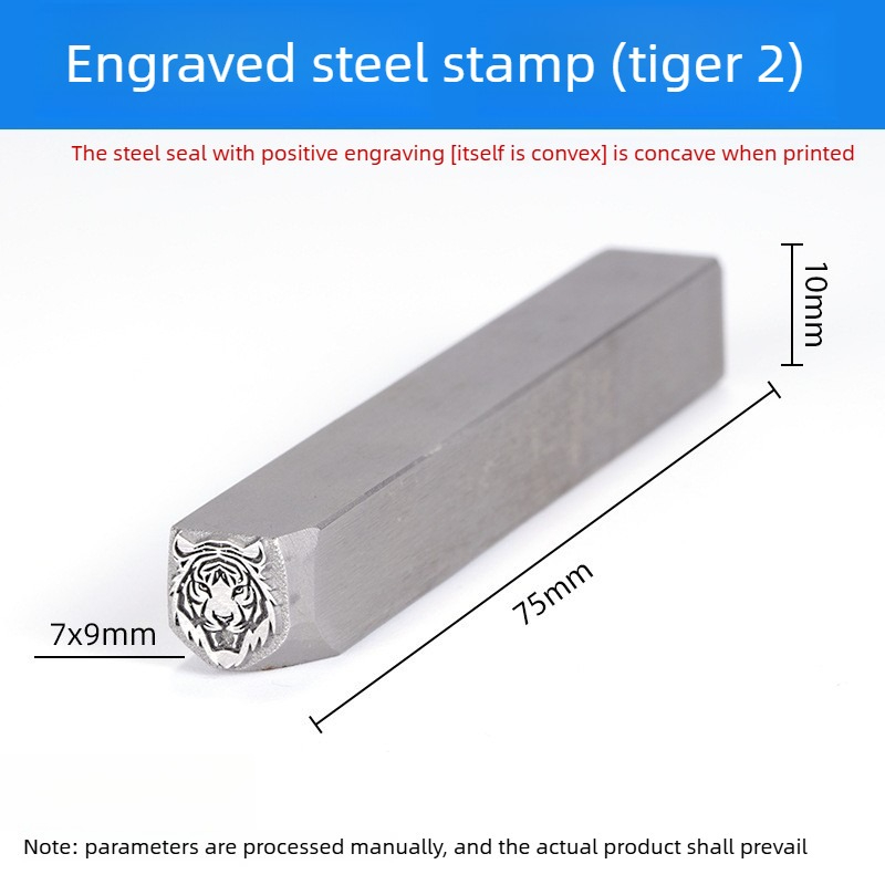 Animal Head Steel Stamp Punch, - Wolf Jewelry & Watches Tampa Reviews ulasan dan harga