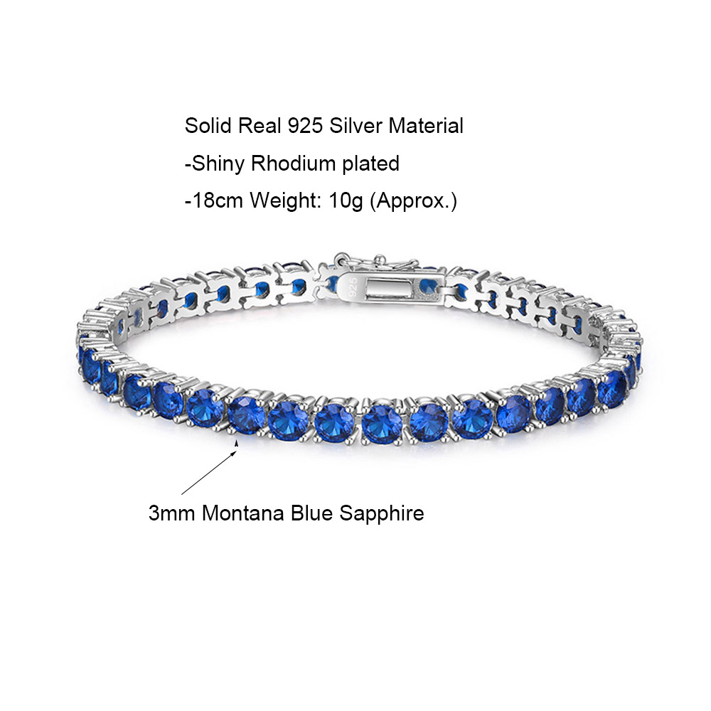 Pure Silver 15-20 cm Tennis Br - Tennis Bracelet Cubic ulasan dan harga