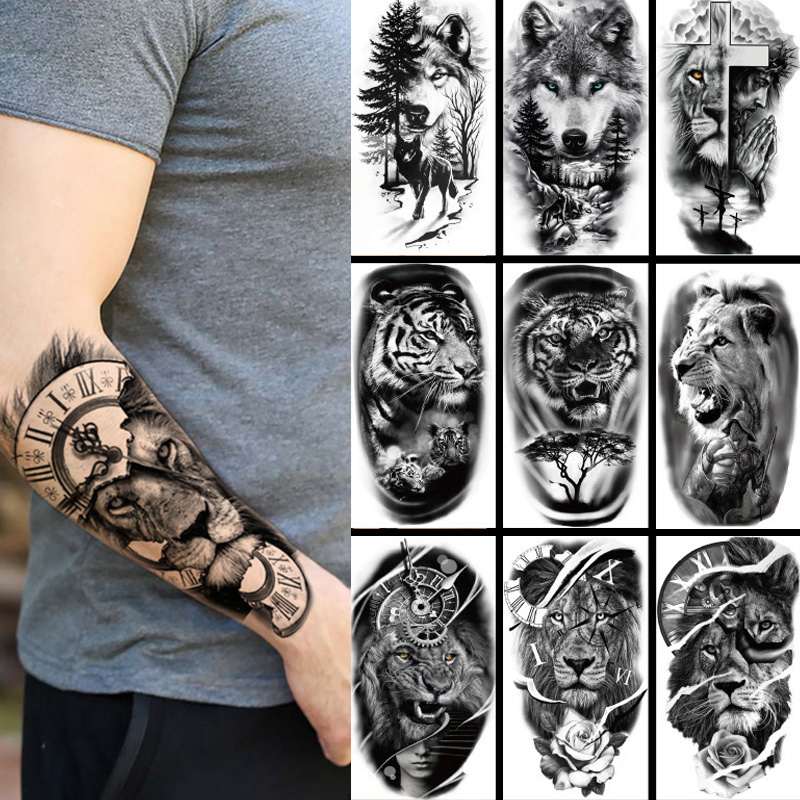 Waterproof Temporary Tattoo St - Wolf Jewelry & Watches Tampa Reviews ulasan dan harga