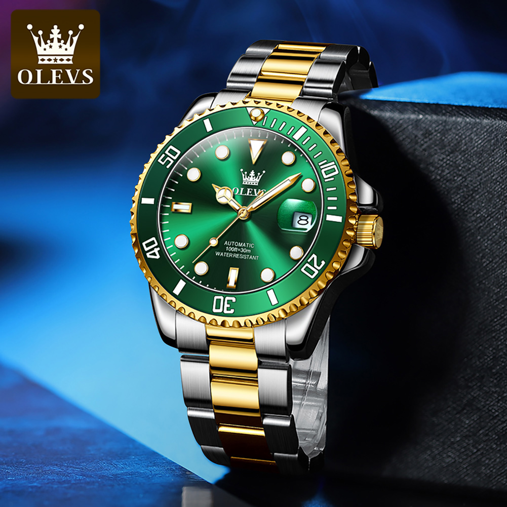 OLEVS 6650 Mechancial Watch fo - Rolex Watch Datejust ulasan dan harga