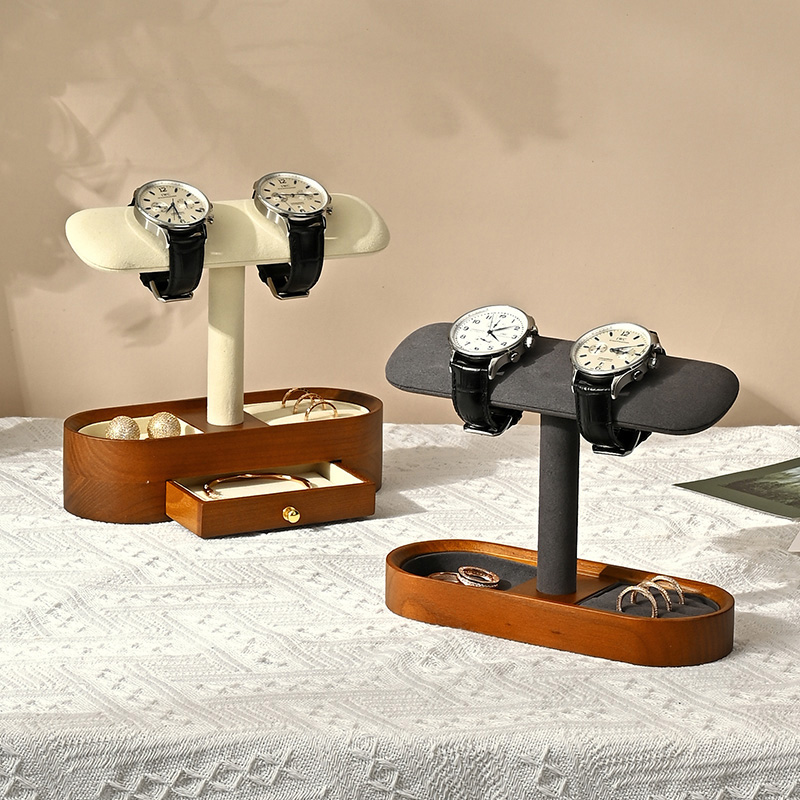 Oirlv Solid Wood Watch Organiz - Jewelry Watches & Accessories ulasan dan harga