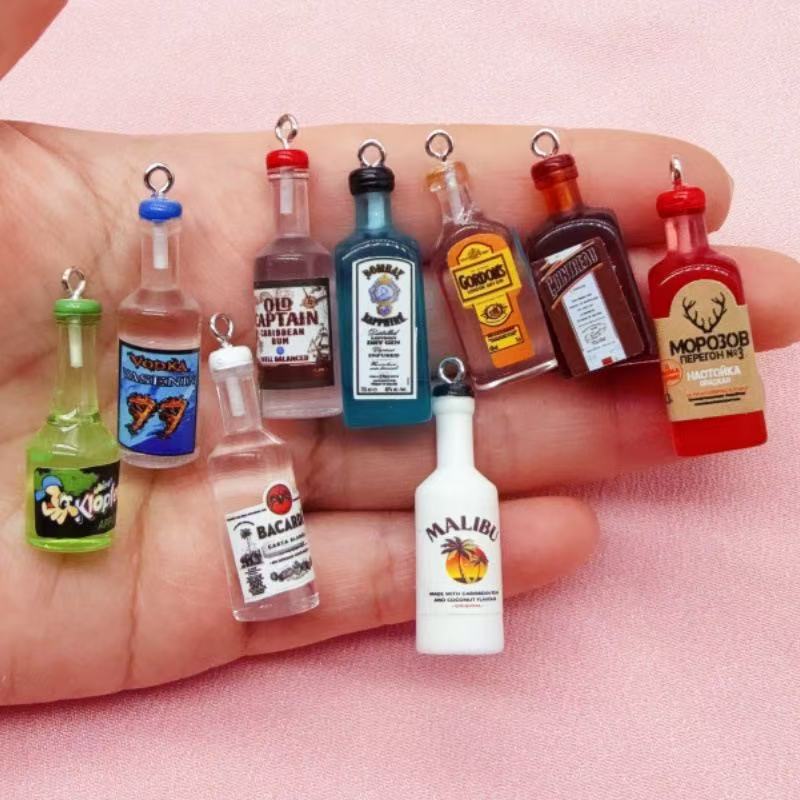 11pcs Mini Simulation Resin 3D - Drop Earrings ulasan dan harga
