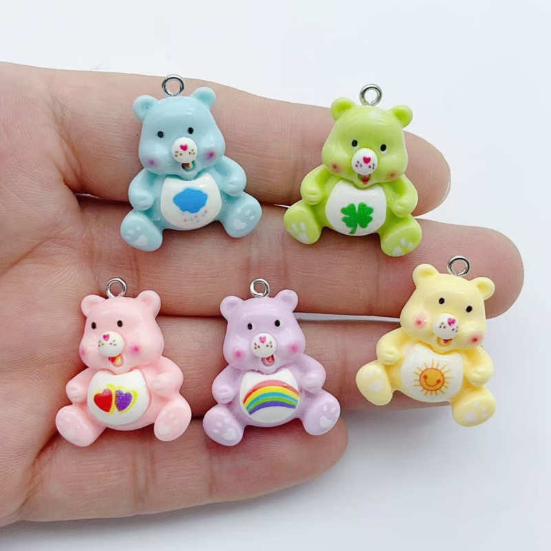 10pcs cartoon animal charm pen - Drop Earrings ulasan dan harga