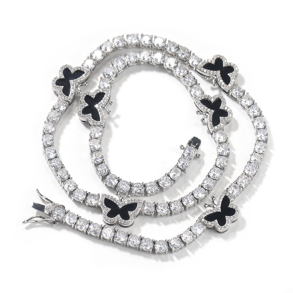 THE BLING KING 4mm Black Clove - Tennis Bracelet Cubic ulasan dan harga