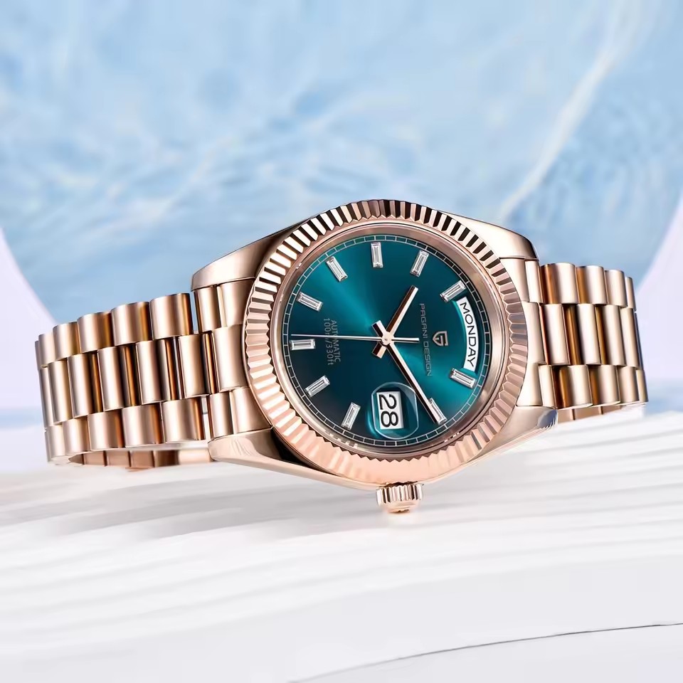 PAGANI DESIGN New Rose Gold Co - Rolex Watch Datejust ulasan dan harga