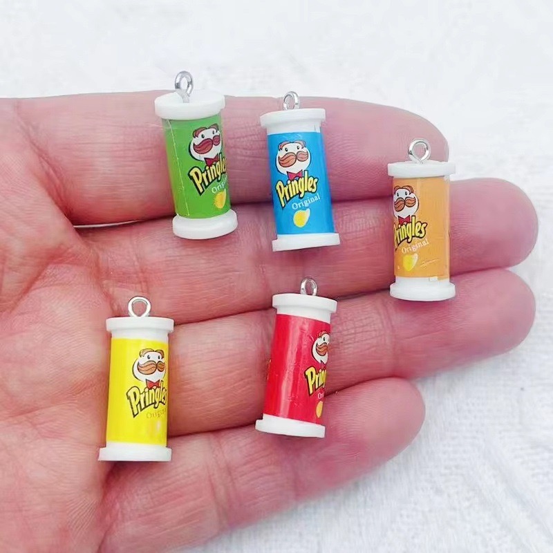 10pcs Simulation 3D Bucket Pot - Drop Earrings ulasan dan harga