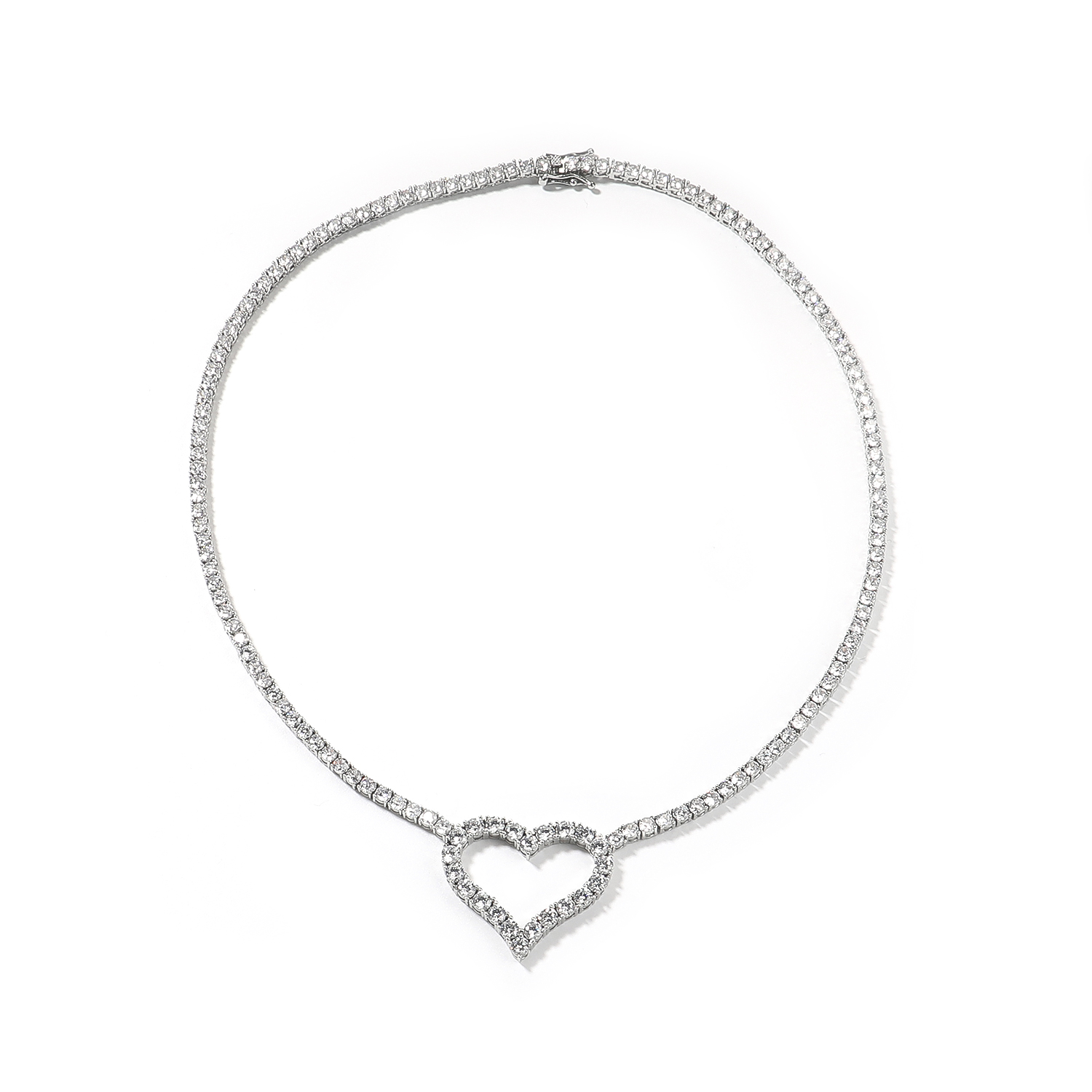 Uwin 3mm Tennis Chain With Lov - Tennis Bracelet Cubic ulasan dan harga