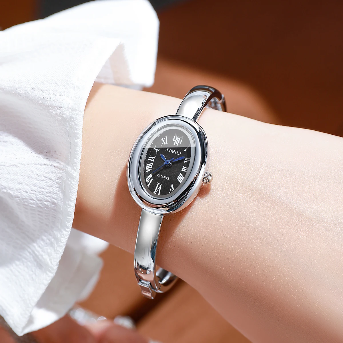 2026XIMILI Vintage Oval Bangle - Jewelry Watches Vintage ulasan dan harga