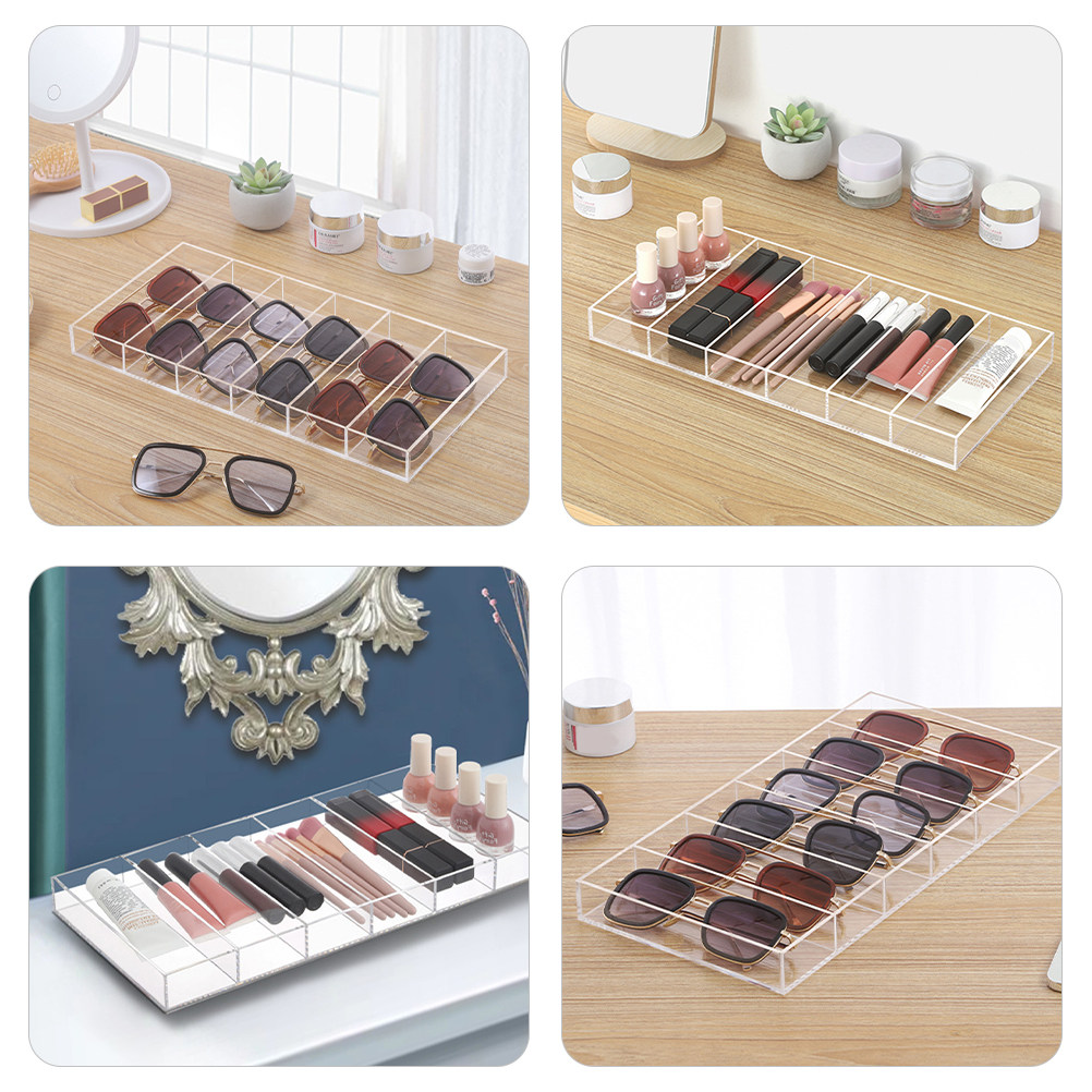 6 Slots Clear Acrylic Sunglass - Jewelry Watches & Accessories ulasan dan harga