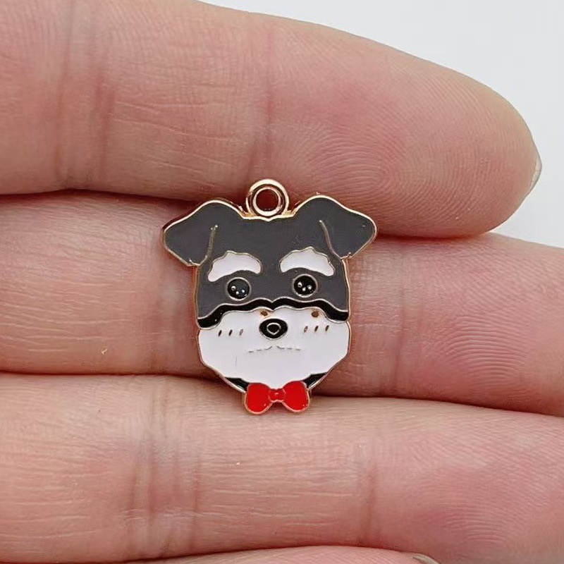 12pcs cartoon pet spotted dog  - Drop Earrings ulasan dan harga