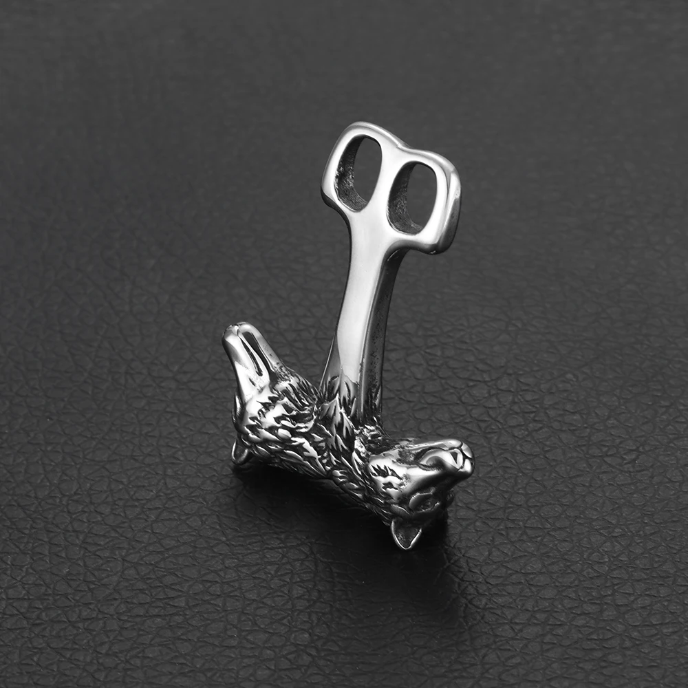 Stainless Steel Wolf Hooks Dou - Wolf Jewelry & Watches Tampa Reviews ulasan dan harga