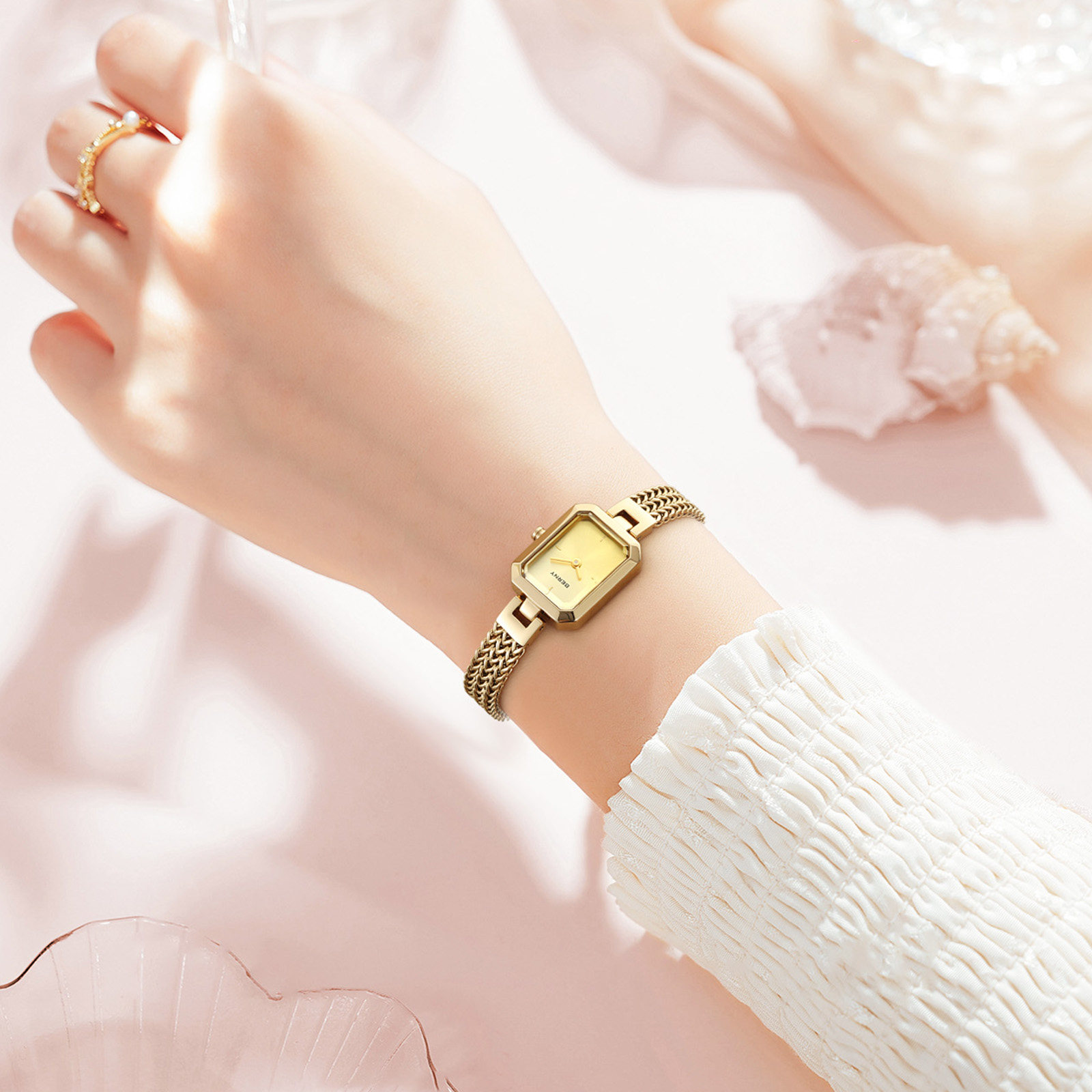 BERNY Gold Watch for Women Min - Jewelry Watches For Ladies ulasan dan harga