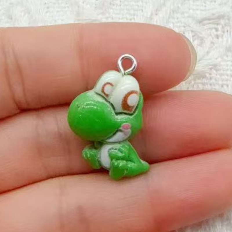 10pcs resin cartoon pendant, D - Drop Earrings ulasan dan harga