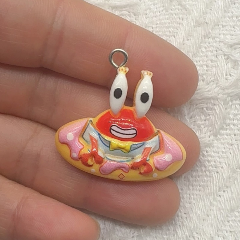 10pcs cartoon resin pendant, D - Drop Earrings ulasan dan harga