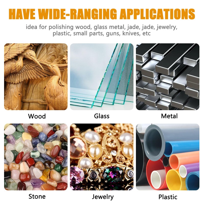 36Pcs/Set Wool Felt Polishing  - Jewelry Watches & Accessories ulasan dan harga