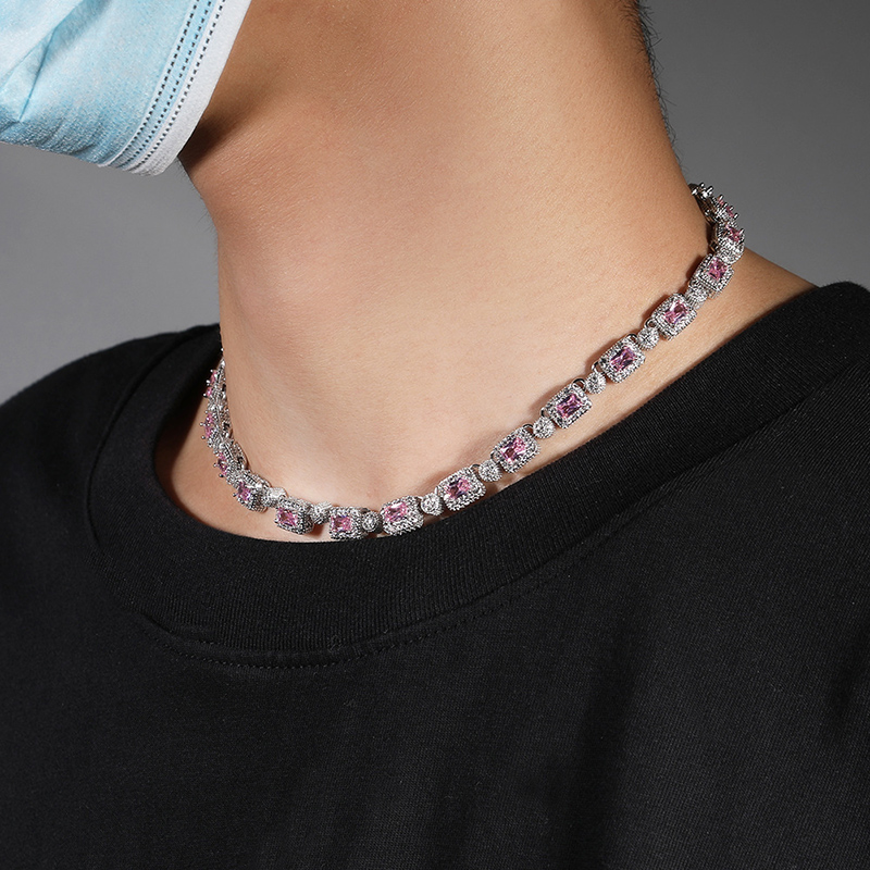Hip Hop 5A+ CZ Stone Bling Ice - Tennis Bracelet Cubic ulasan dan harga
