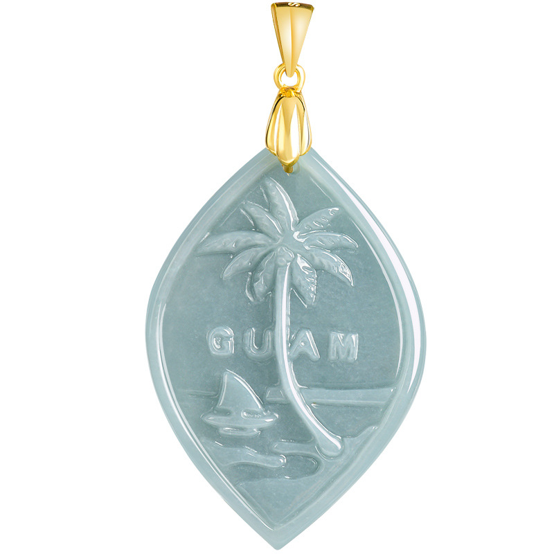 Natural A-grade Jadeite Blue W - Pacific Jewelry & Watches Los Angeles ulasan dan harga